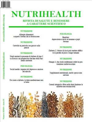 cover image of NutriHealth Febraio 2019